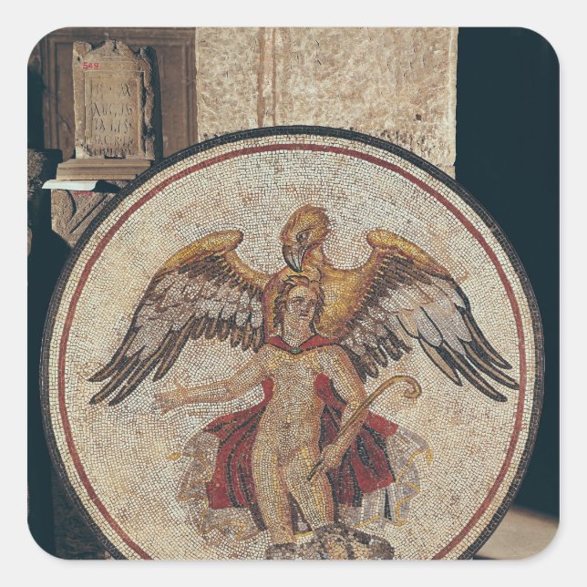 Sticker Carré L'enlèvement de Ganymede, 2ème siècle (Devant)