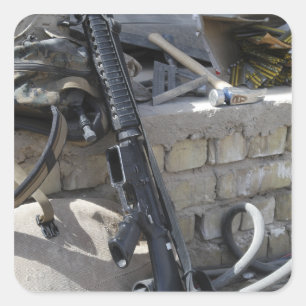 Sticker Carré L'équipement d'une Marine