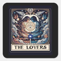 LES AMANTS Tarot Céleste Homme & Femme Âmes sœurs