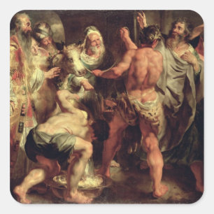 Sticker Carré Les apôtres, St Paul et le St Barnabas chez Lystr