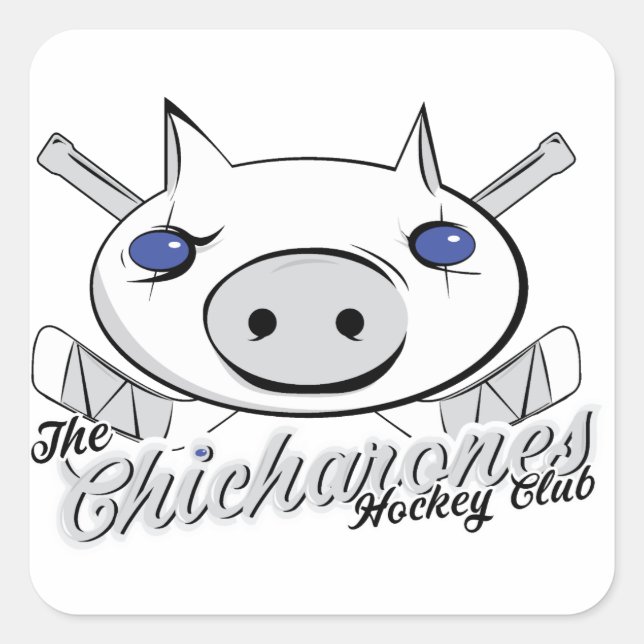 Sticker Carré Les Chicharones (Devant)