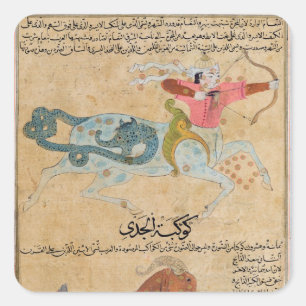 Sticker Carré Les constellations de Sagittaire et