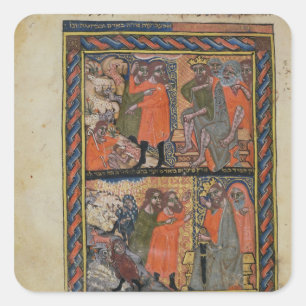 Sticker Carré Les dix fléaux de l'Egypte TtoB