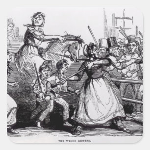 Sticker Carré Les émeutiers de Gallois