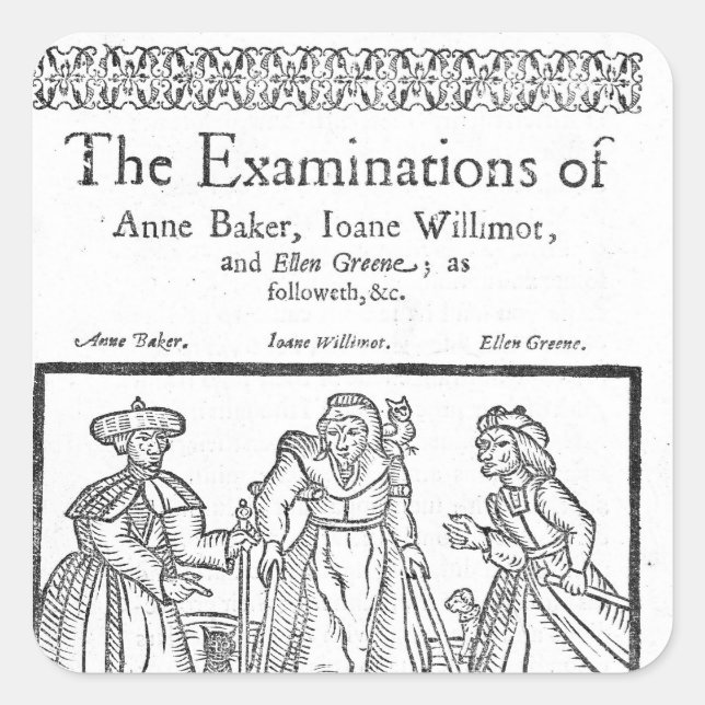 Sticker Carré Les examens d'Anne Baker, Joanne Willimot (Devant)