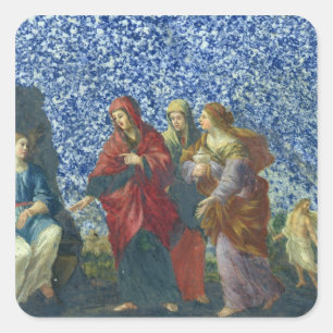 Sticker Carré Les femmes saintes à la tombe