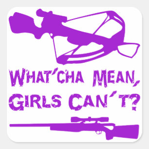 Sticker Carré Les filles moyennes de What'Cha ne peuvent pas ?