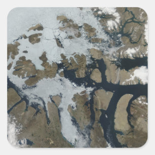 Sticker Carré Les îles Reine-Élisabeth