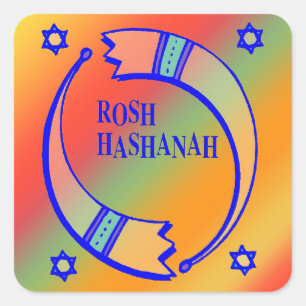 Sticker Carré Les klaxons de vacances -