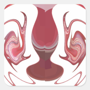 Sticker Carré Les membres de la Terre : Tapisserie texturée de l