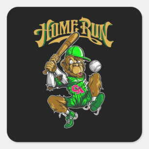 Sticker Carré les mots quot thunder run quot