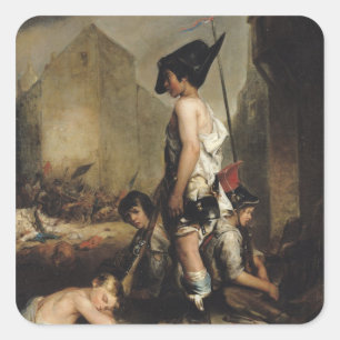 Sticker Carré Les petits patriotes, 1830