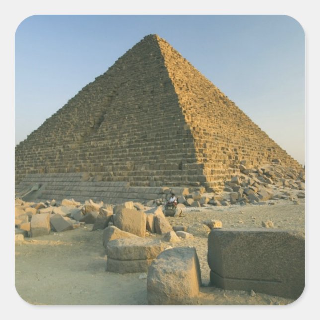 Sticker Carré Les Pyramides de Gizeh, qui ont presque 5000 2 (Devant)