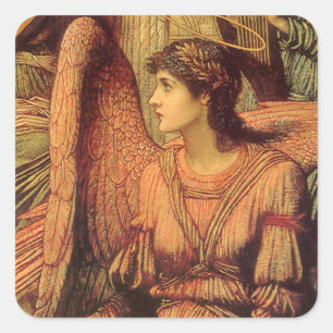 Sticker Carré Les remparts de la maison de Dieu par Strudwick