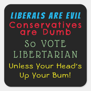 Sticker Carré Les roses sont rouges, les violettes sont bleues, 