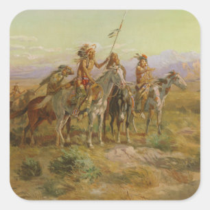 Sticker Carré Les Scouts