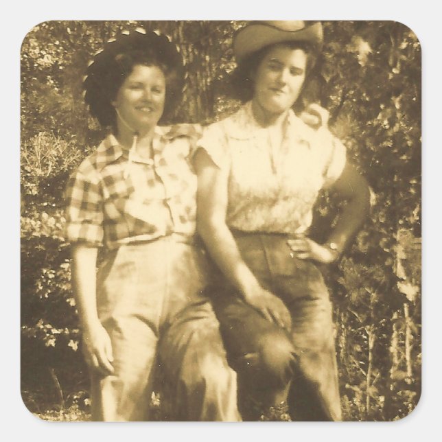 STICKER CARRÉ LES SUEETHÉÂTRES DE LA RODÉO (Devant)