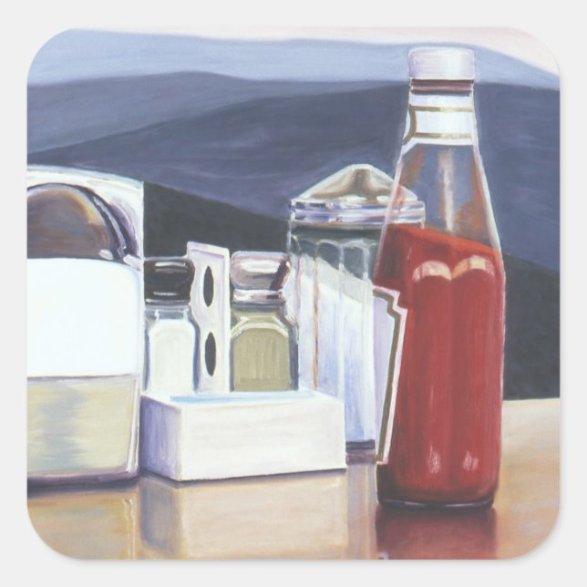 Sticker Carré Les suspects habituels 2000 (Devant)