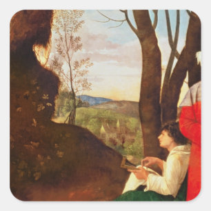 Sticker Carré Les trois philosophes