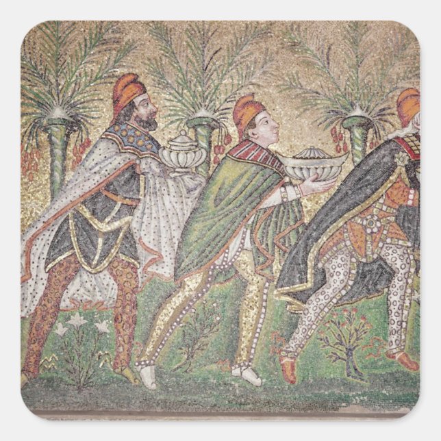 Sticker Carré Les Trois Rois (Devant)