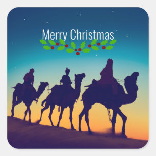 Sticker Carré Les Trois Sages