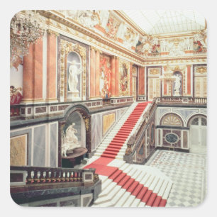 Sticker Carré L'Escalier d'Etat