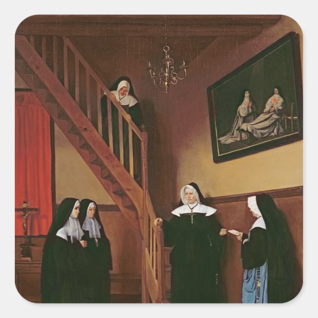 Sticker Carré Lettre de recommandation, 1859 (Devant)