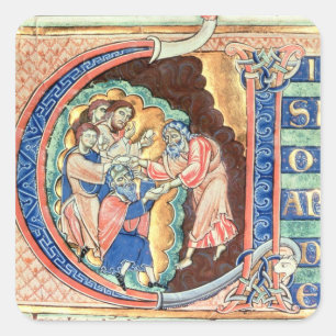 Sticker Carré Lettre initiale 'V' Visio Abdie