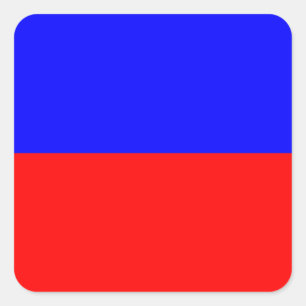 Sticker Carré Lettre nautique E (écho) de signal de drapeau