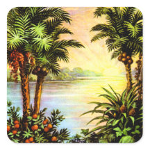 Lever de soleil tropical