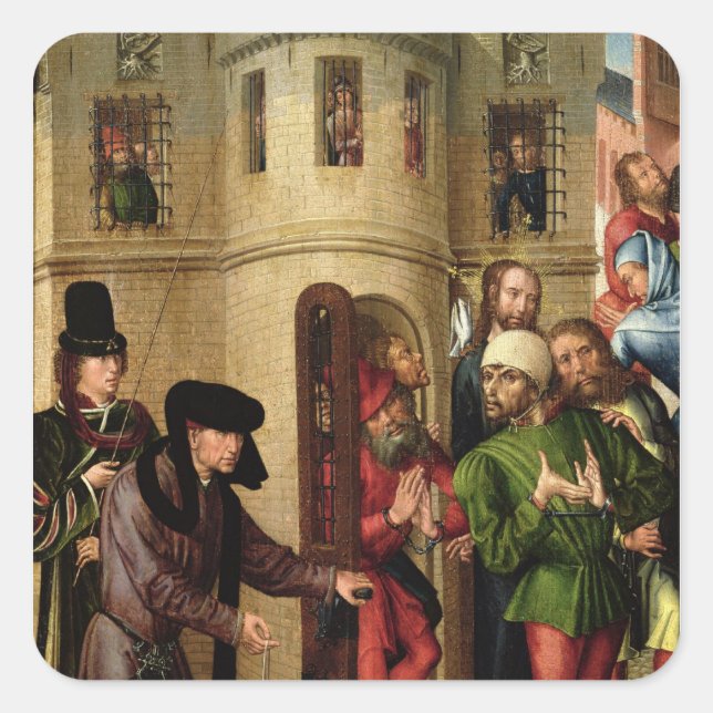 Sticker Carré L'exécution des prisonniers, c.1470 (Devant)