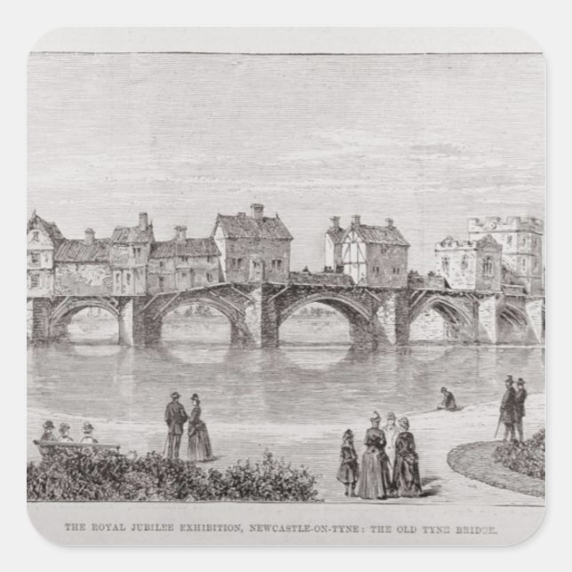 Sticker Carré L'Exposition du Jubilé Royal, (Devant)