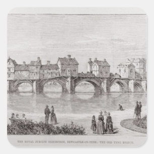 Sticker Carré L'exposition royale de jubilé,