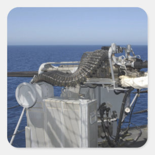 Sticker Carré L'histoire d'un commanditaire de la marine américa