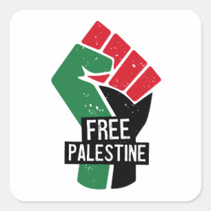 Sticker Carré Libérez la Palestine