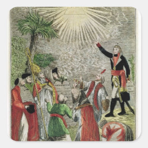 Sticker Carré Liberté de culte