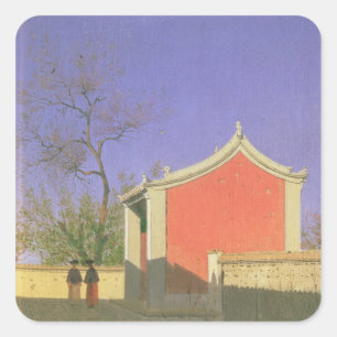 Sticker Carré Lieu de réunion du Solones, Ak-Kent, 1869-70