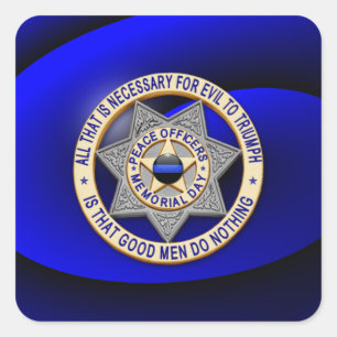 Sticker Carré Ligne Bleue Mince Un-d'un-un-un-un