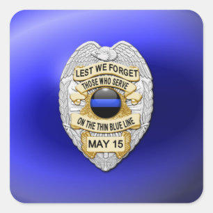 Sticker Carré Ligne Bleue Mince Un-d'un-un-un-un