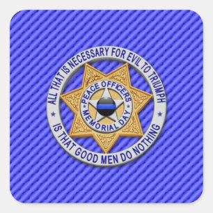 Sticker Carré Ligne Bleue Mince Un-d'un-un-un-un