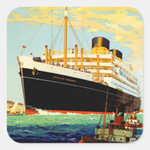 Sticker Carré Ligne de Shaw Savill