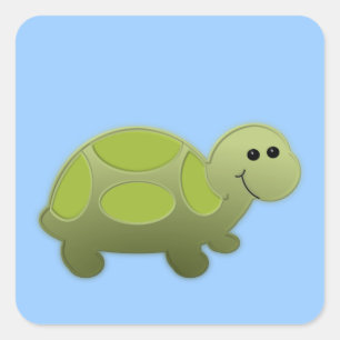 Sticker Carré Lil Turtle