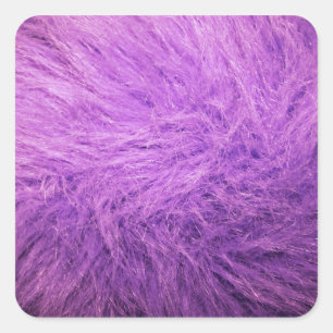 Sticker Carré Lilac Fur