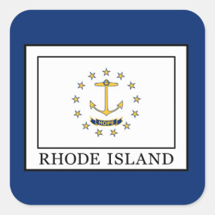 Sticker Carré L'île Rhode