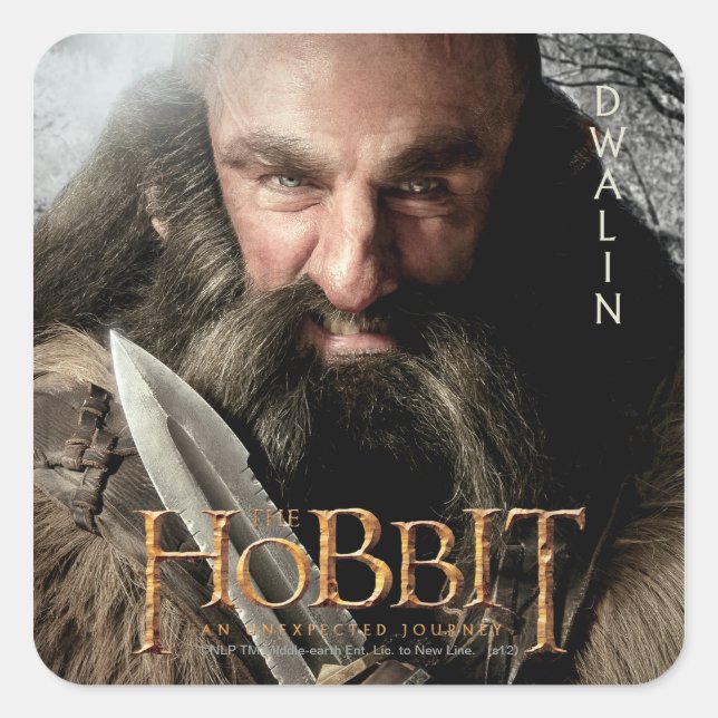 Sticker Carré Limited Edition Artwork: Dwalin (Devant)