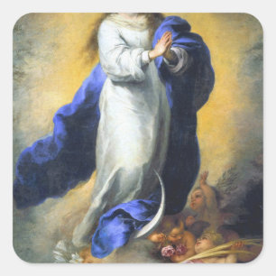 Sticker Carré L'Immaculée Conception De L'Escorial