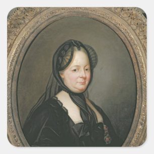 Sticker Carré L'impératrice Marie-Thérèse d'Autriche