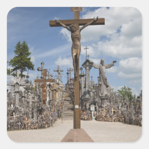 Sticker Carré Lituanie, Lituanie, Lituanie centrale, Siauliai, c