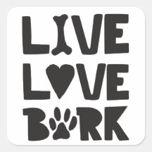 Live Love Bark Happy Bark Dogs Bark Citations K9 Q