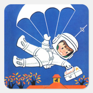 Sticker Carré Livraison spéciale